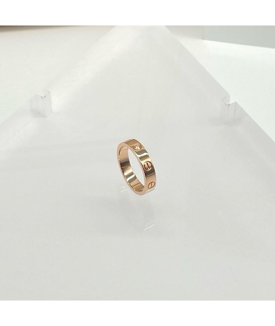 CARTIER Золотое кольцо из розового золота, фото 2