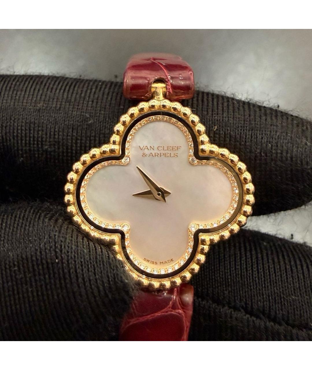 VAN CLEEF & ARPELS Золотые часы из розового золота, фото 4
