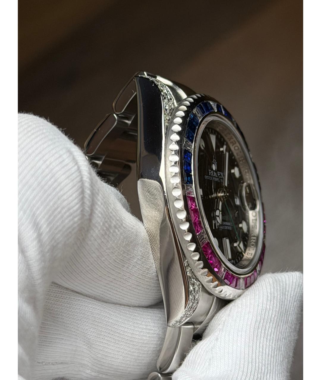 ROLEX Черные часы, фото 5