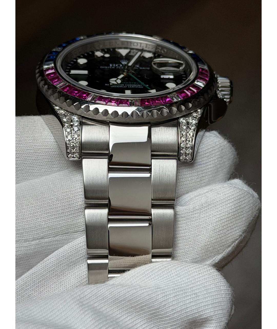 ROLEX Черные часы, фото 6