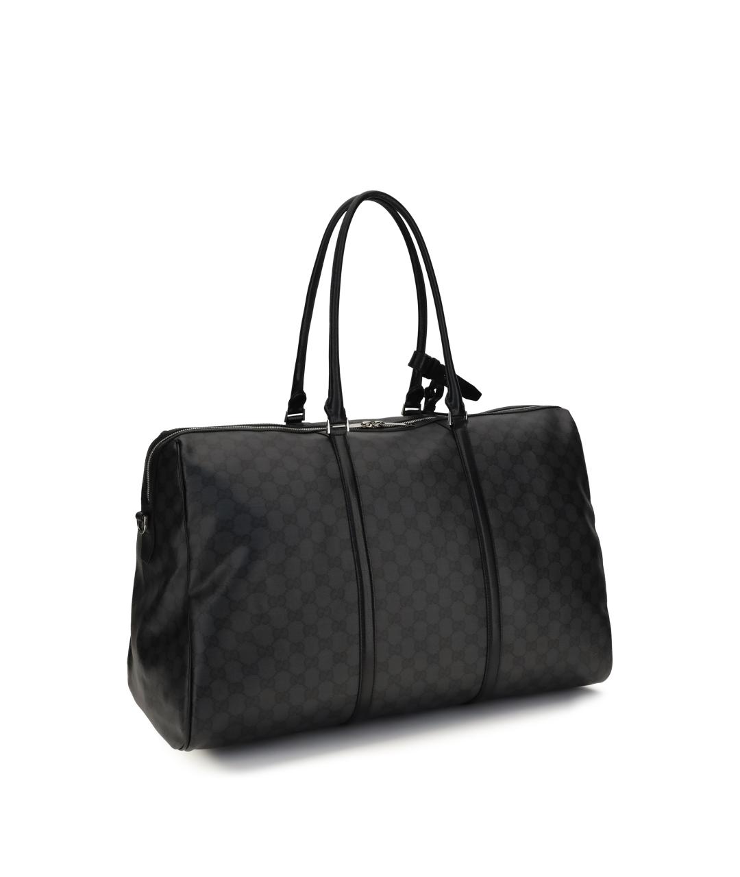 GUCCI Черная дорожная/спортивная сумка, фото 3
