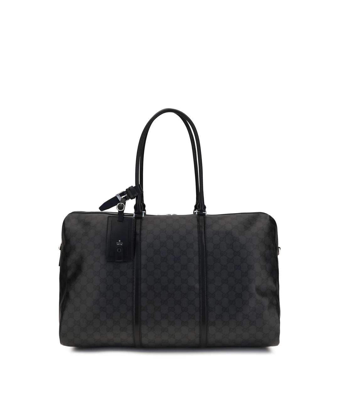 GUCCI Черная дорожная/спортивная сумка, фото 1