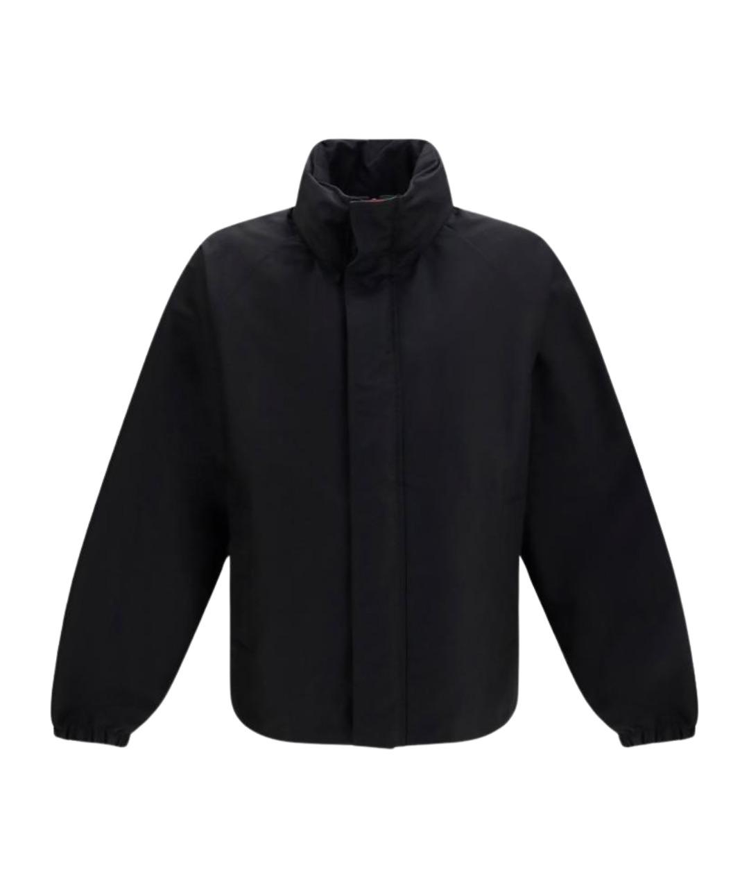 GUCCI Черная хлопковая куртка, фото 1