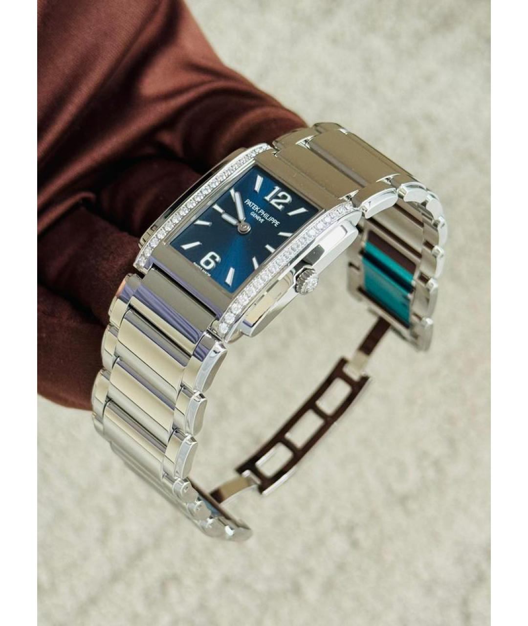 PATEK PHILIPPE Темно-синие часы, фото 4