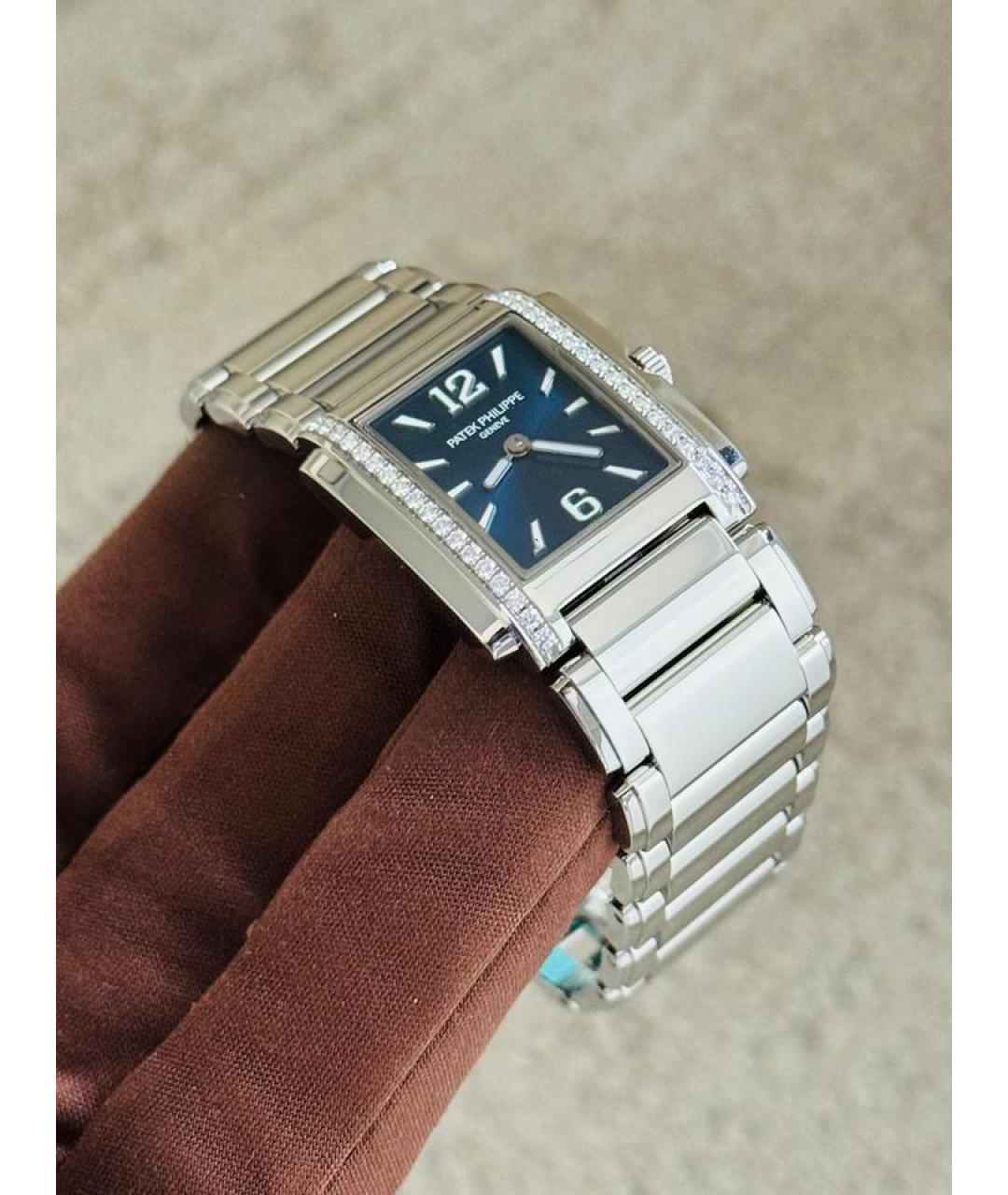 PATEK PHILIPPE Темно-синие часы, фото 3