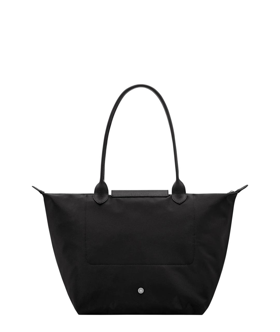 LONGCHAMP Черная сумка тоут, фото 2
