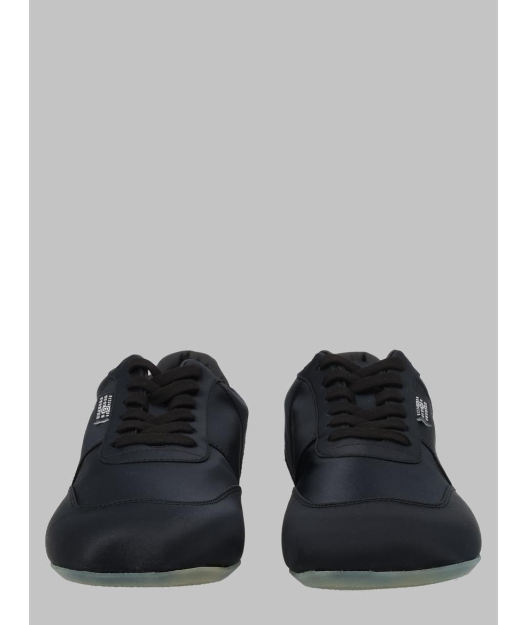 MM6 MAISON MARGIELA Черные текстильные кроссовки, фото 3