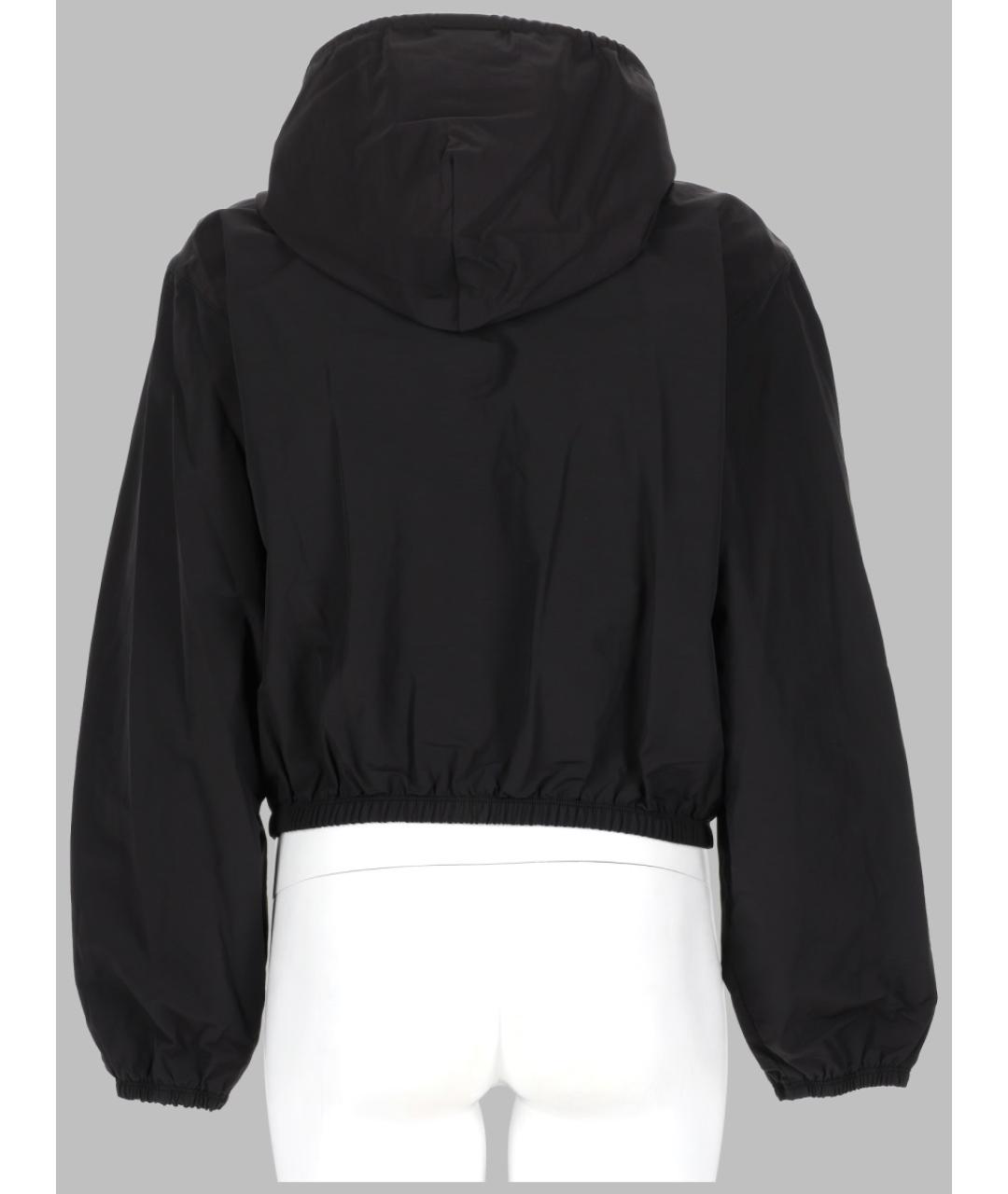 ALEXANDER WANG Черная хлопко-эластановая куртка, фото 2