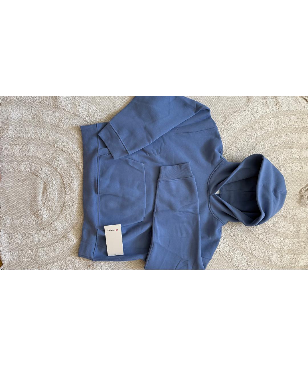 Lululemon Синий хлопковый костюм с брюками, фото 7