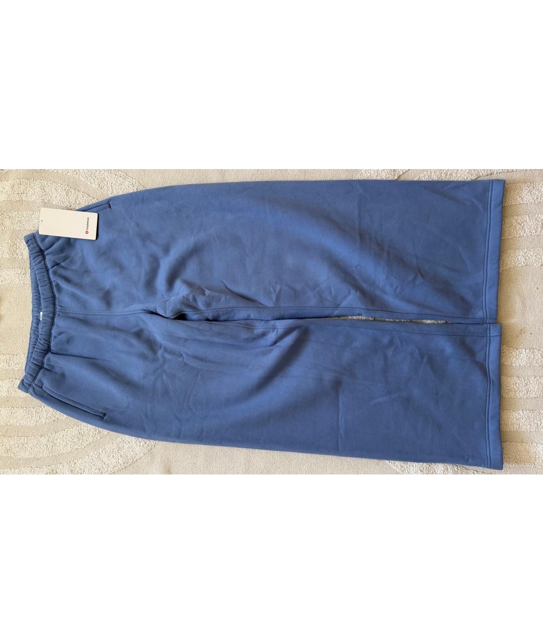 Lululemon Синий хлопковый костюм с брюками, фото 2