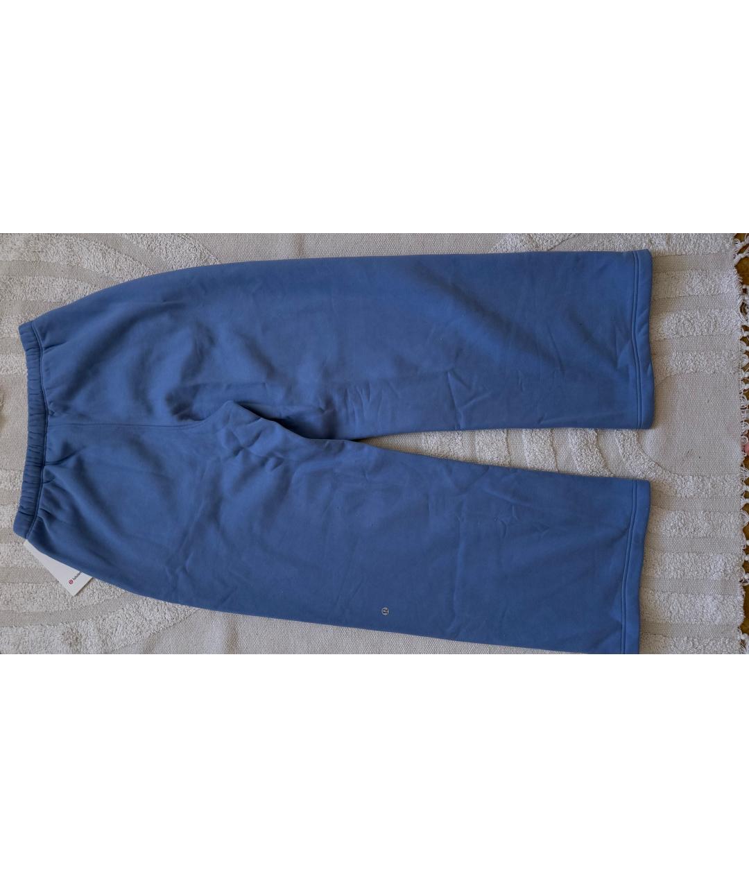 Lululemon Синий хлопковый костюм с брюками, фото 4
