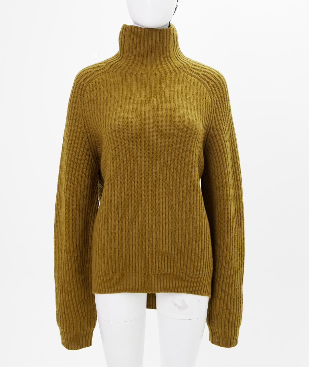 ACNE STUDIOS Горчичный шерстяной джемпер / свитер, фото 6