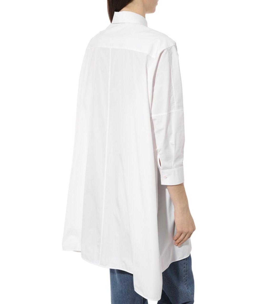 JIL SANDER Белая хлопковая рубашка, фото 3