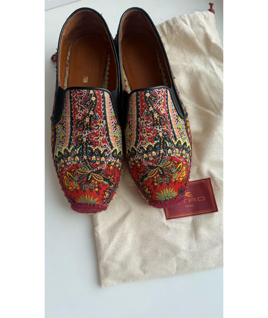 ETRO Мульти текстильные эспадрильи, фото 5