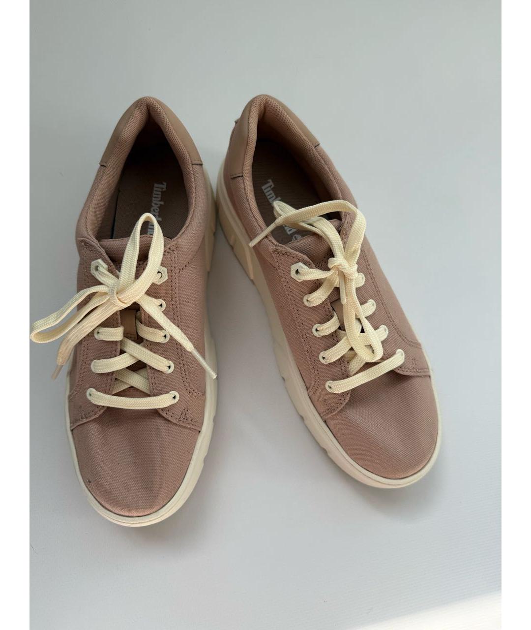 TIMBERLAND Розовые текстильные кеды, фото 2