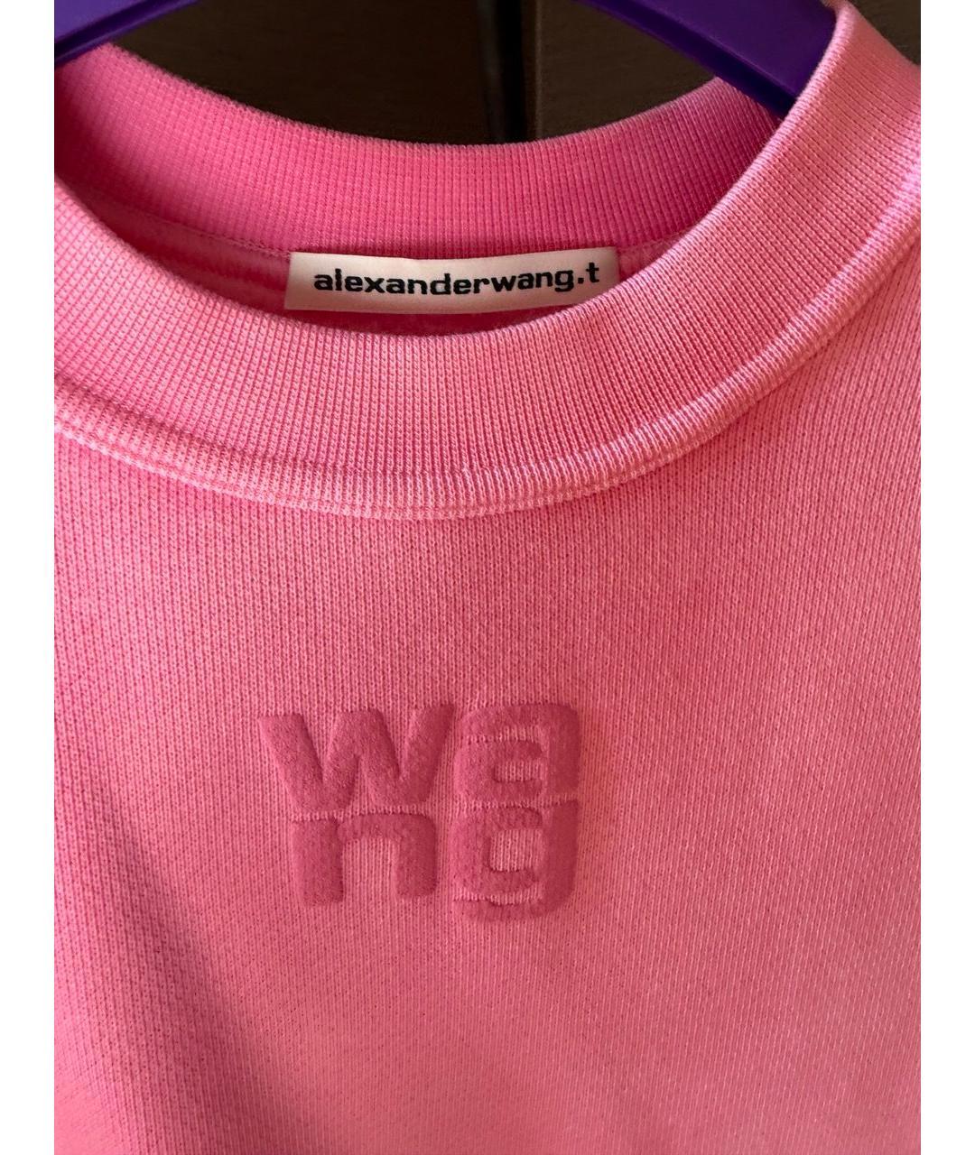 T BY ALEXANDER WANG Розовый хлопковый спортивные костюмы, фото 3