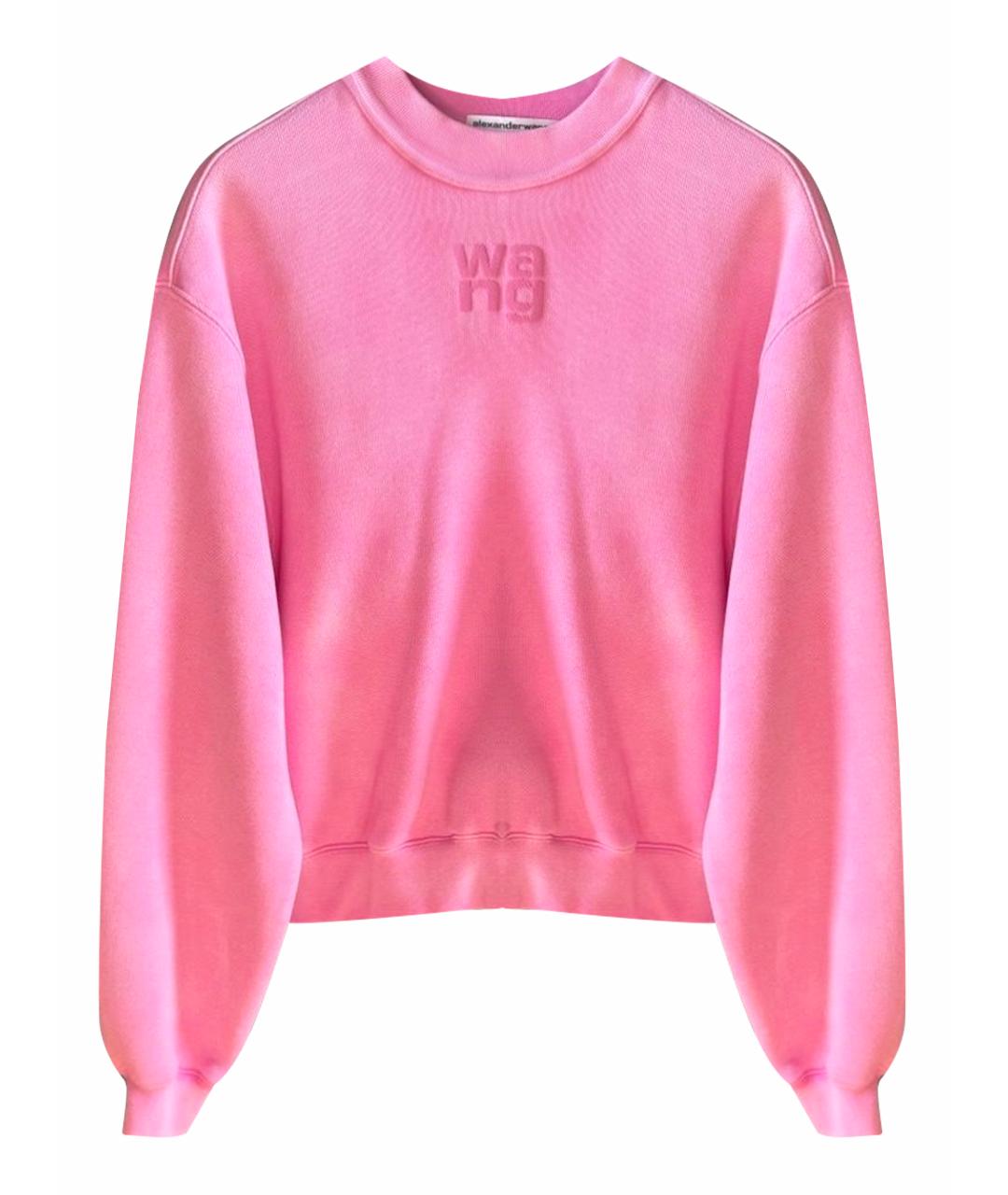 T BY ALEXANDER WANG Розовый хлопковый спортивные костюмы, фото 1