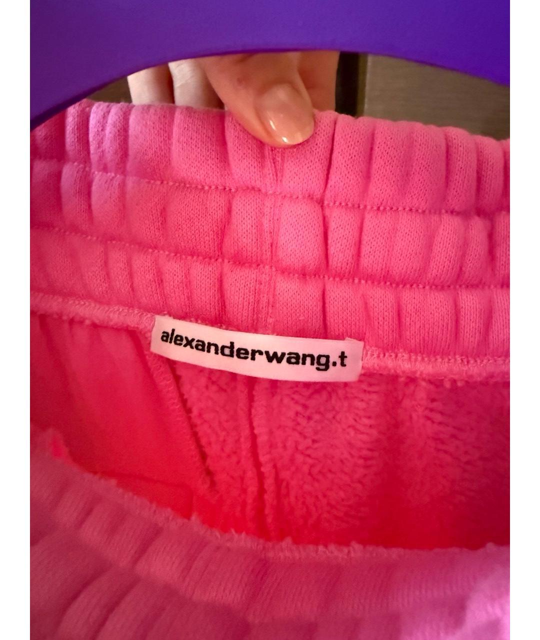 T BY ALEXANDER WANG Розовый хлопковый спортивные костюмы, фото 4