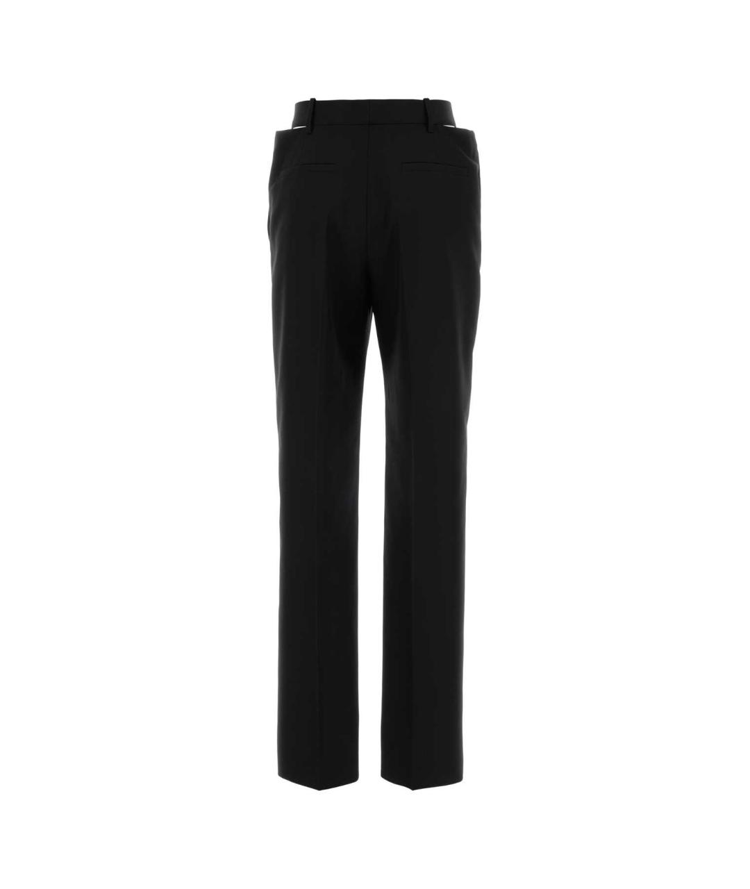 JIL SANDER Мульти шерстяные прямые брюки, фото 2