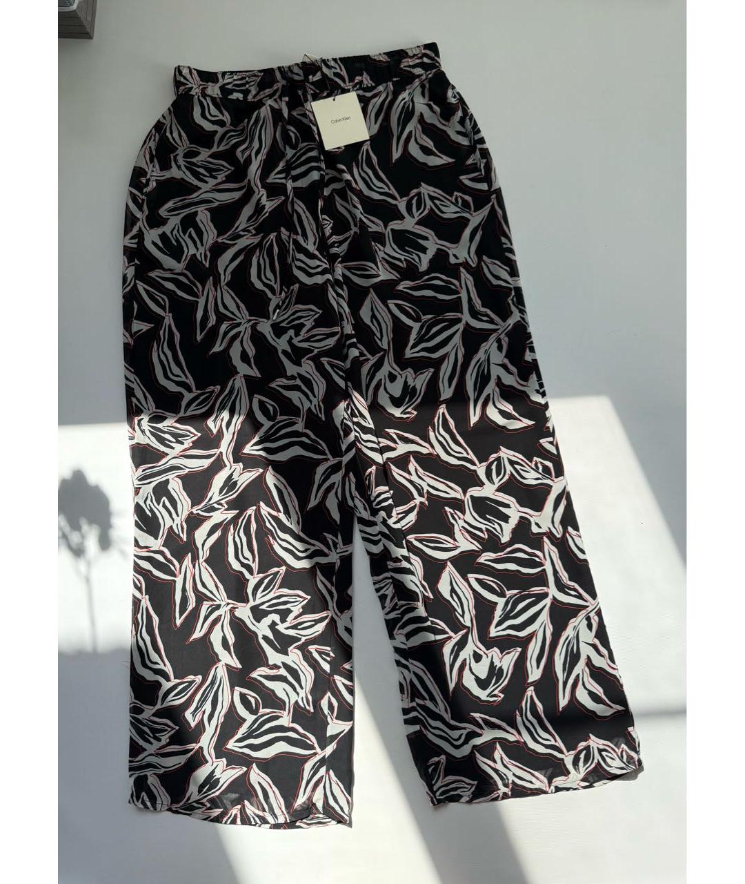 CALVIN KLEIN Мульти брюки широкие, фото 5