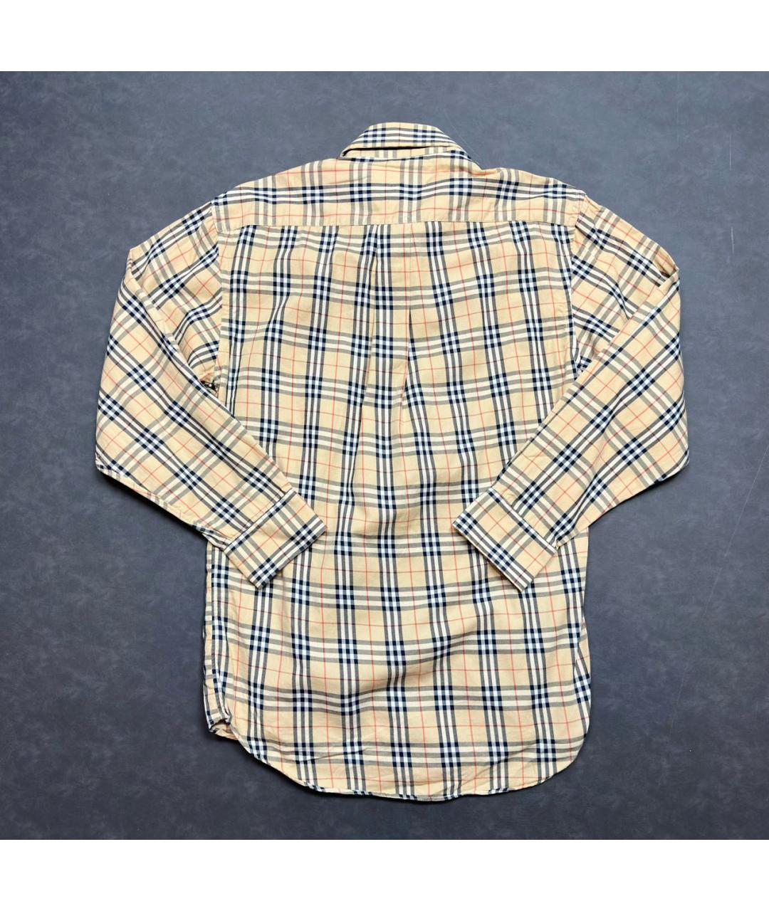 BURBERRY Мульти хлопковая кэжуал рубашка, фото 3