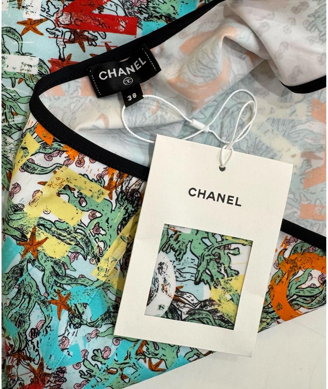 CHANEL Мульти купальник, фото 3