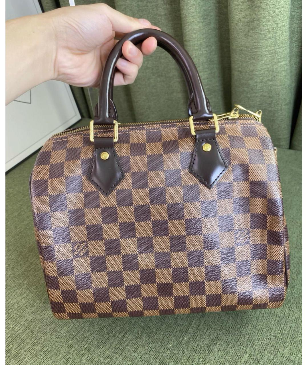 LOUIS VUITTON Коричневая сумка через плечо, фото 3