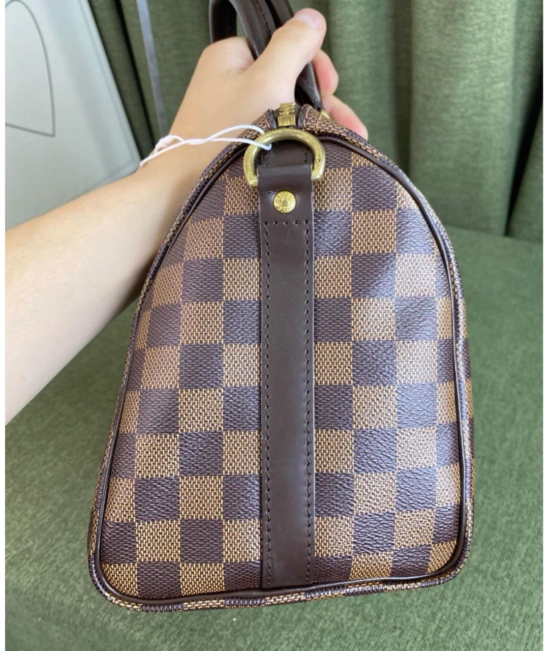 LOUIS VUITTON Коричневая сумка через плечо, фото 4