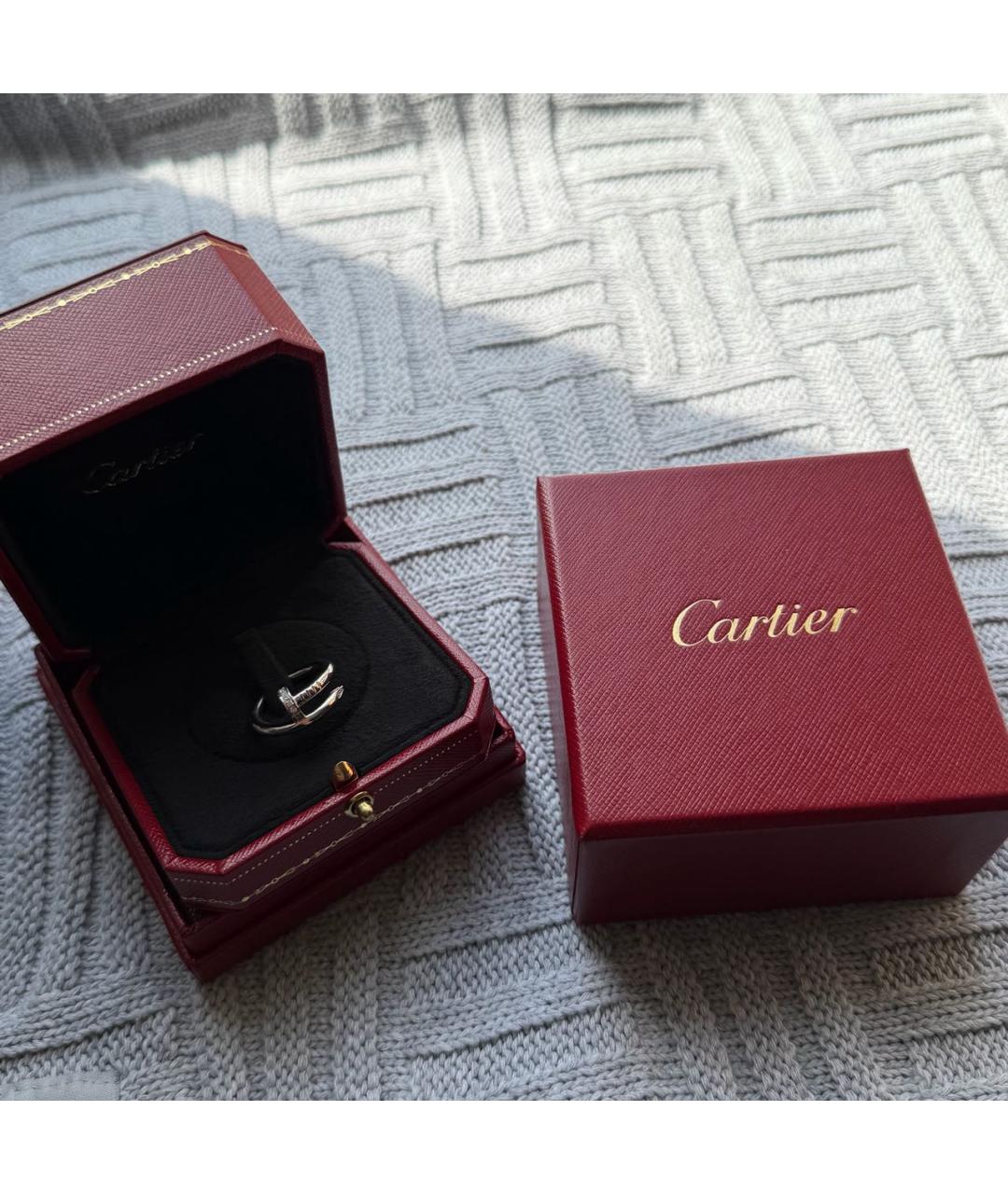 CARTIER Серебряное кольцо из белого золота, фото 2