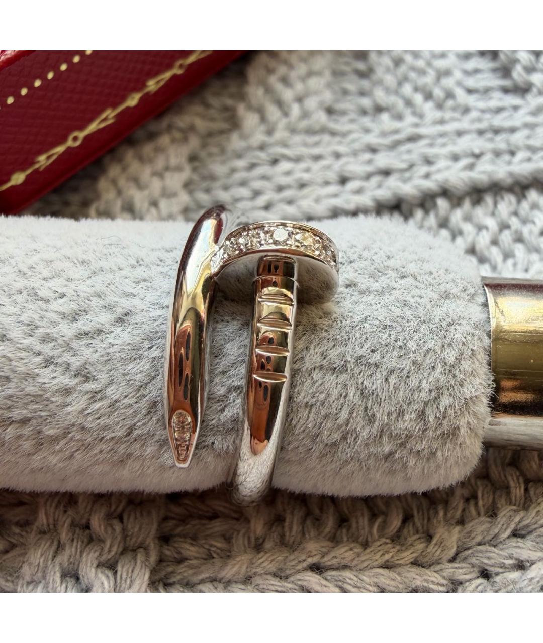 CARTIER Серебряное кольцо из белого золота, фото 8