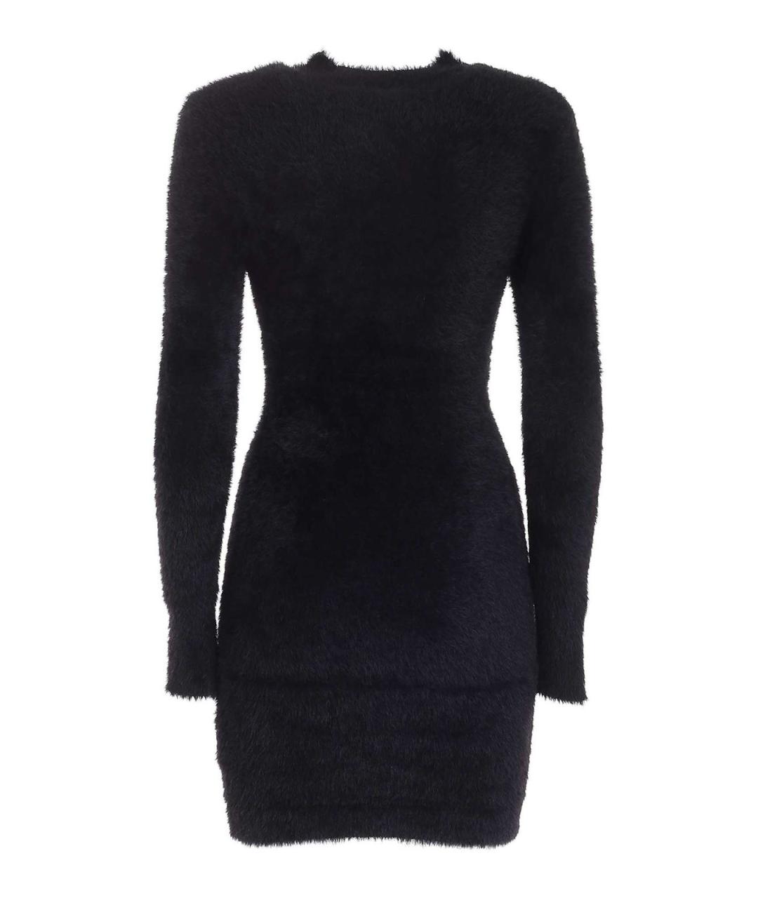 VERSACE JEANS COUTURE Черное полиамидовое вечернее платье, фото 2