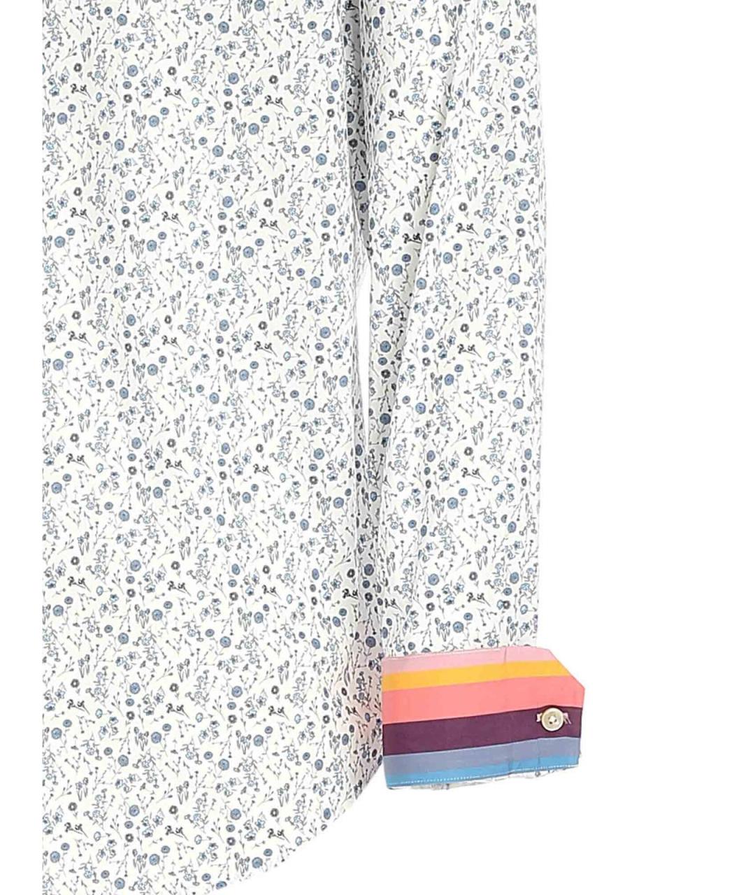 PAUL SMITH Белая хлопковая классическая рубашка, фото 3