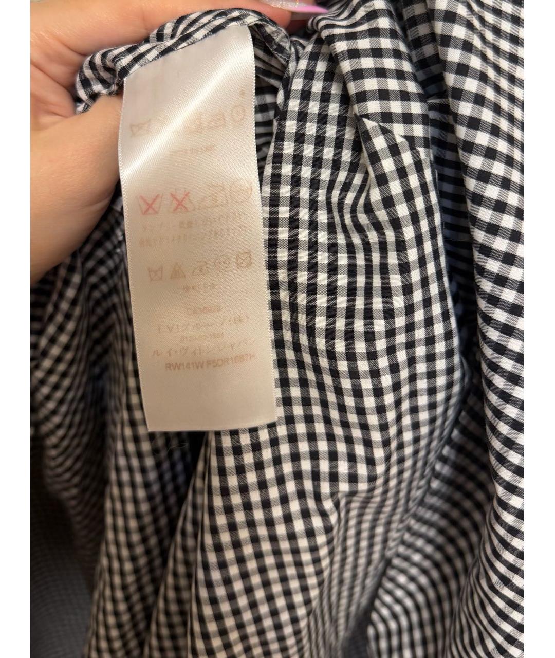 LOUIS VUITTON Мульти хлопковое повседневное платье, фото 5