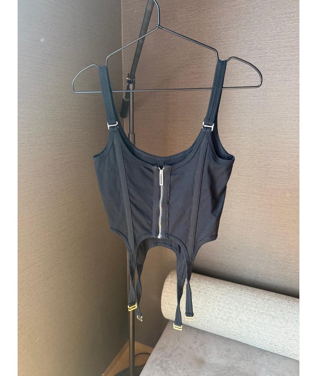 DION LEE Черный корсет, фото 2