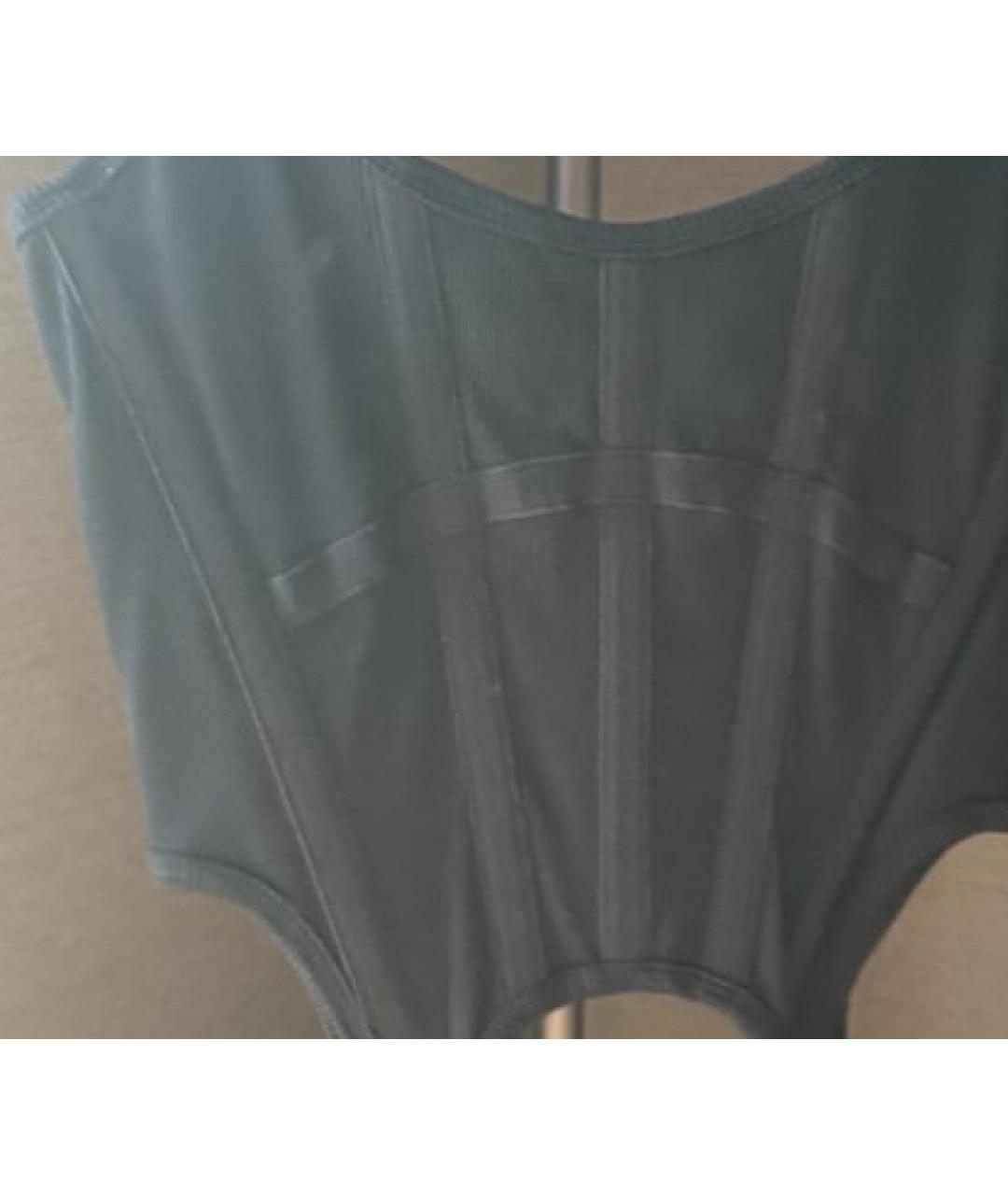 DION LEE Черный корсет, фото 4