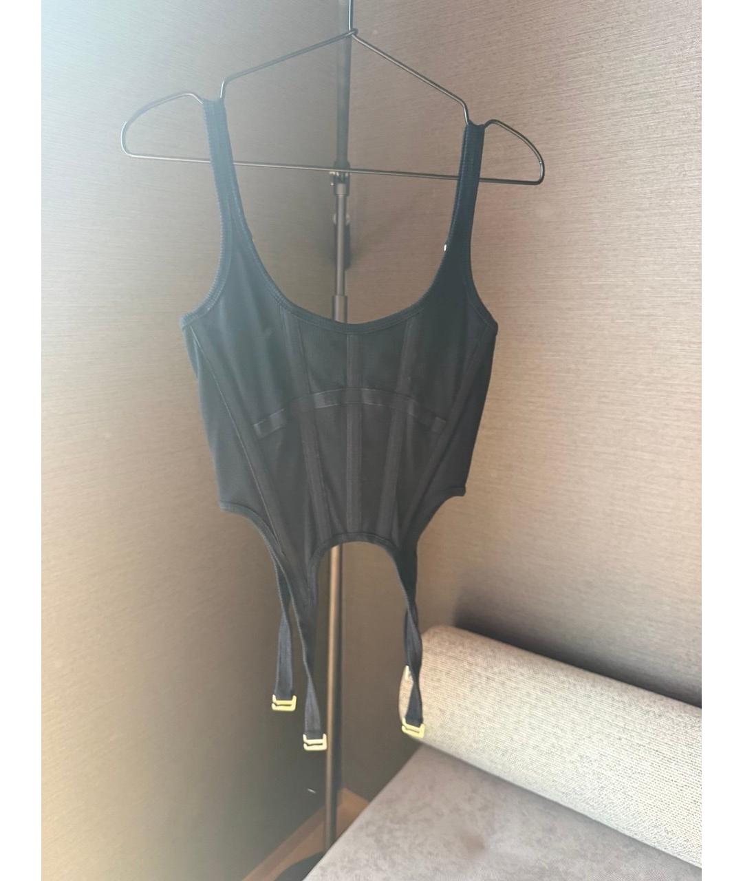 DION LEE Черный корсет, фото 5