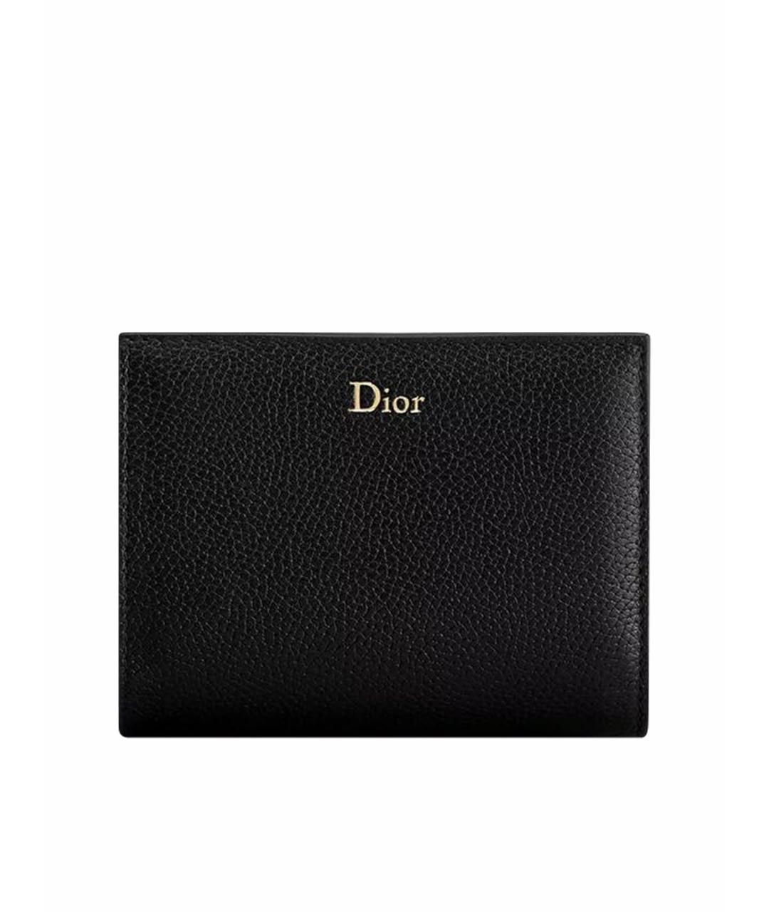 CHRISTIAN DIOR Голубой кожаный кошелек, фото 1