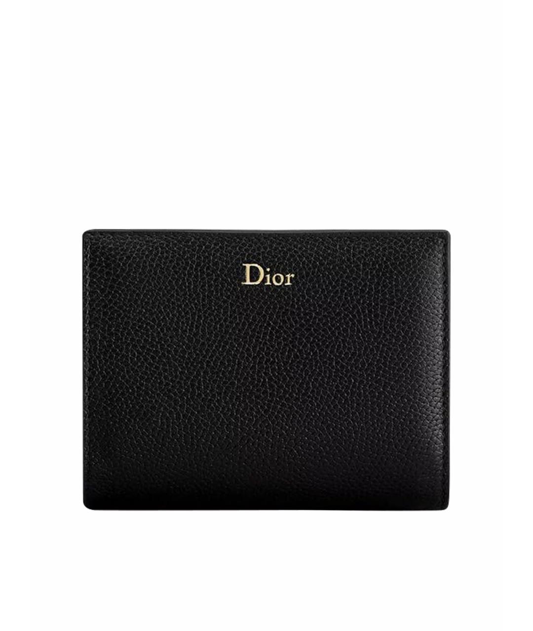 CHRISTIAN DIOR Голубой кожаный кошелек, фото 4