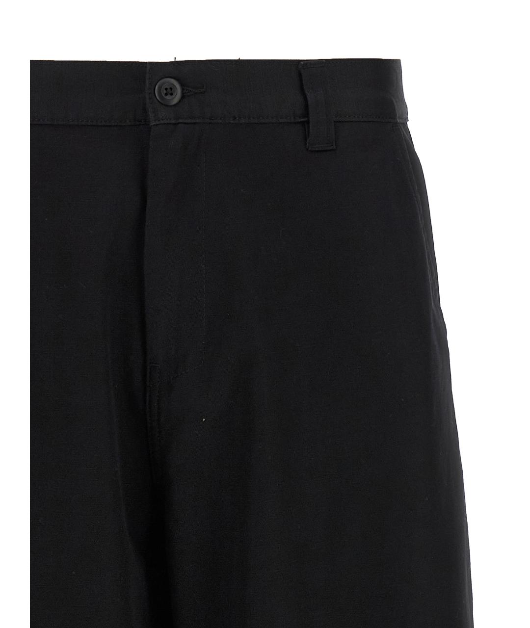 CARHARTT WIP Черные хлопковые повседневные брюки, фото 3