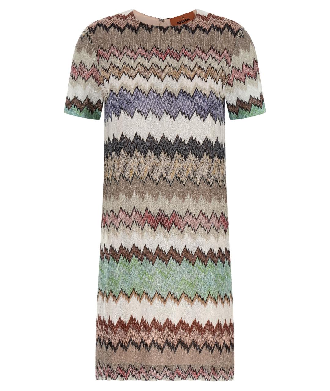 MISSONI Мульти вискозное повседневное платье, фото 1