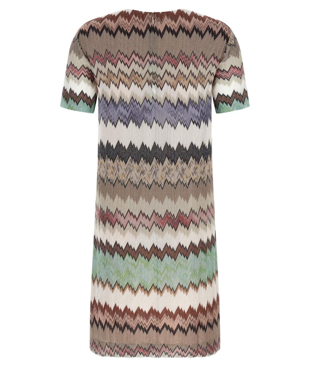 MISSONI Мульти вискозное повседневное платье, фото 2