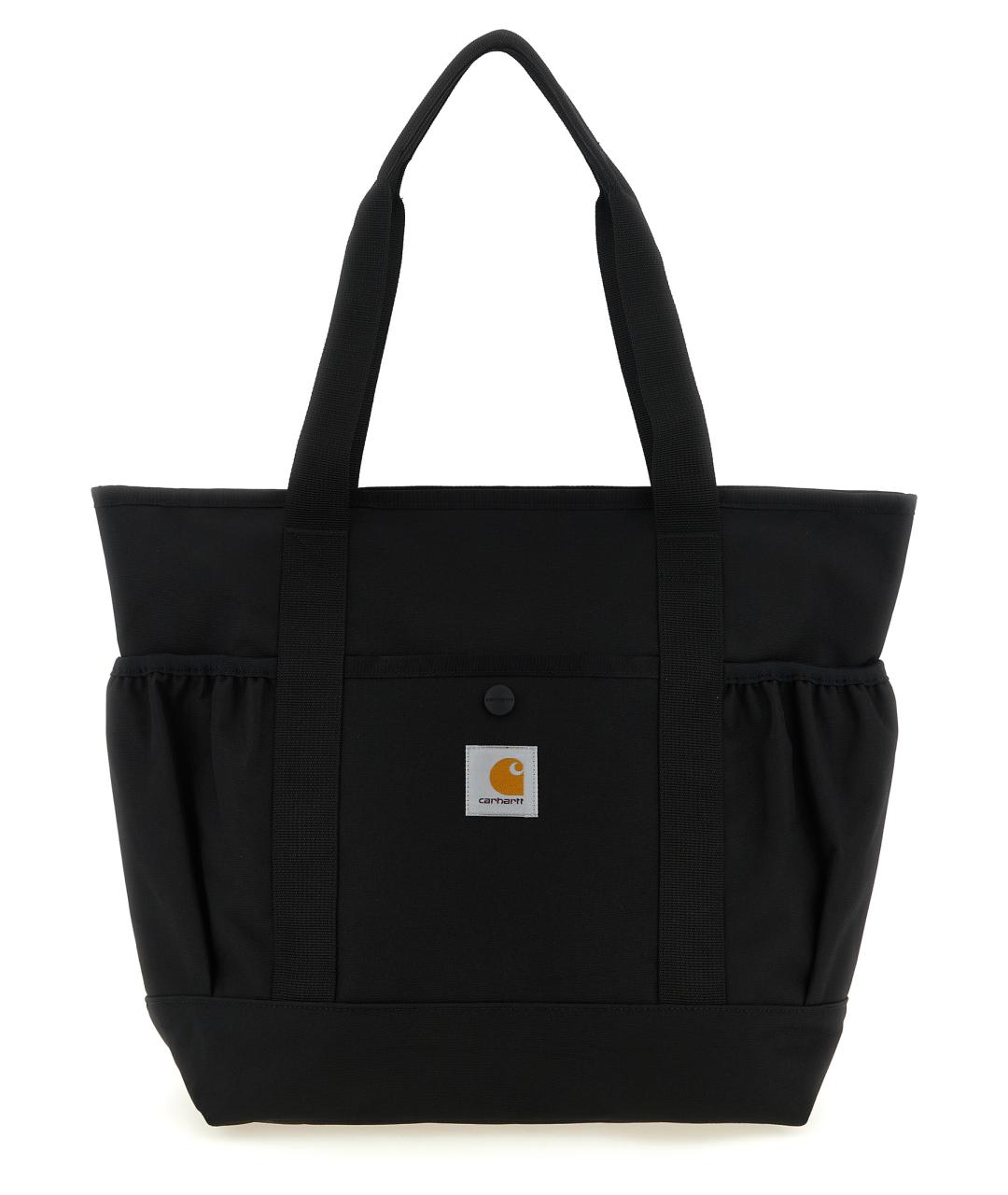 CARHARTT WIP Черная синтетическая сумка тоут, фото 1