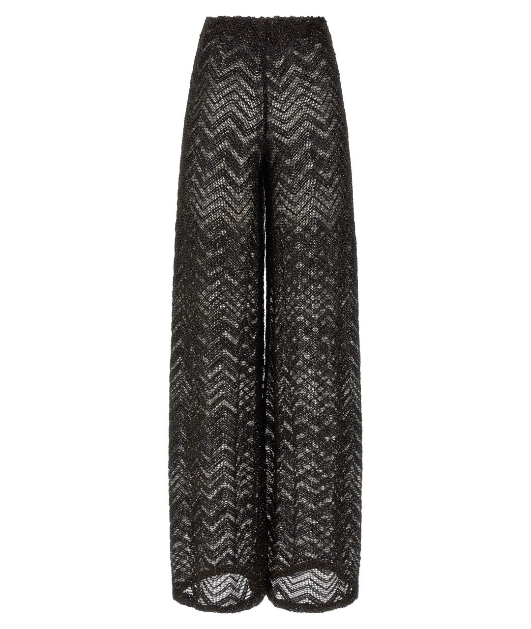 MISSONI Коричневые вискозные прямые брюки, фото 2