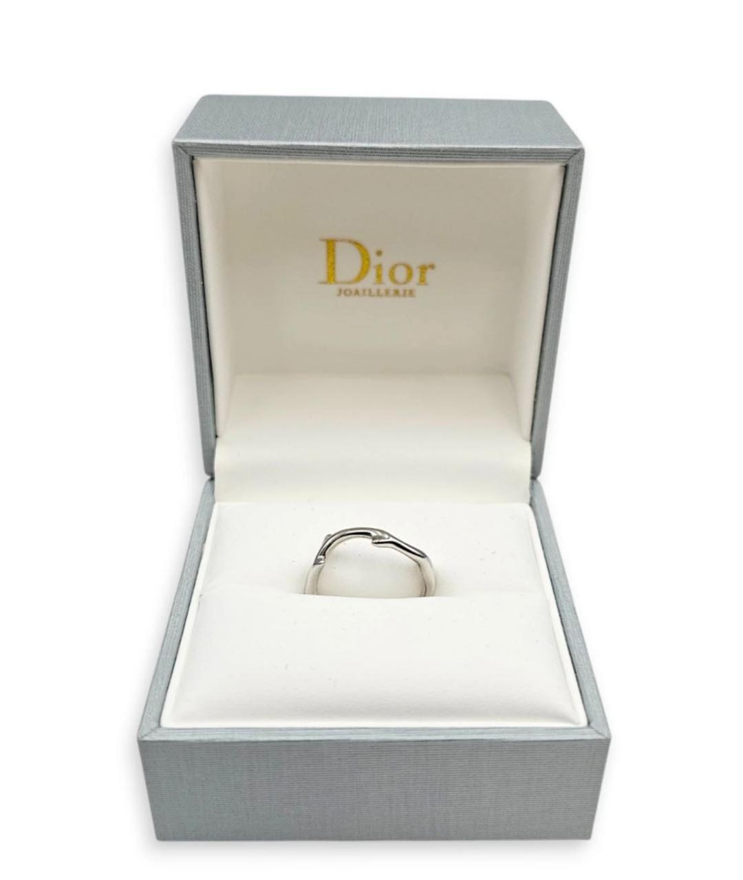 CHRISTIAN DIOR Серебряное кольцо из белого золота, фото 4