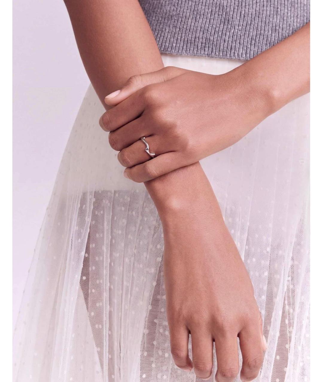 CHRISTIAN DIOR Серебряное кольцо из белого золота, фото 3