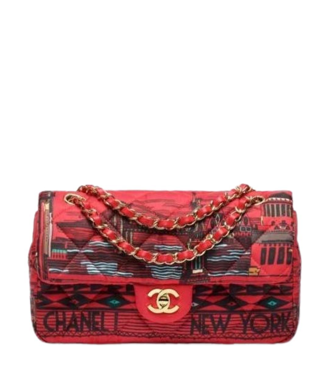 CHANEL Красная сумка через плечо, фото 1
