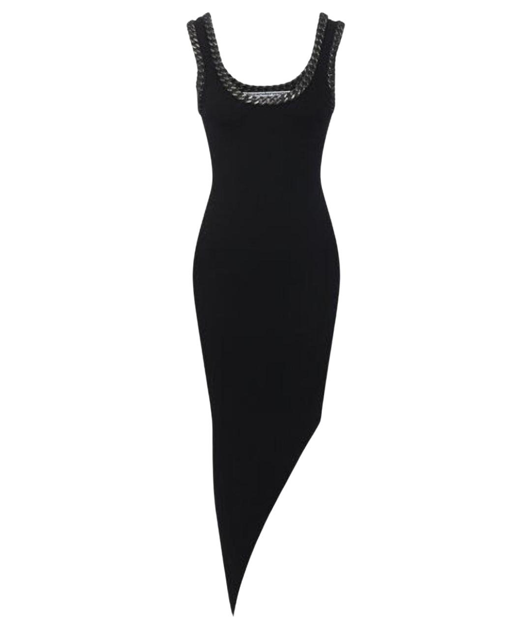 ALEXANDER WANG Черное вискозное платье, фото 1