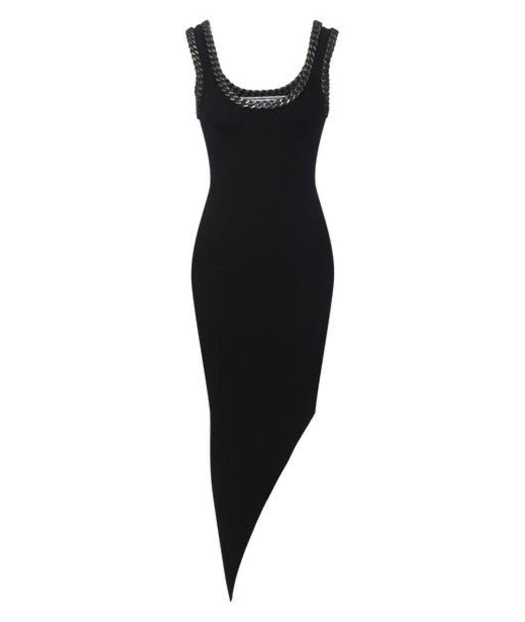 ALEXANDER WANG Черное вискозное платье, фото 9