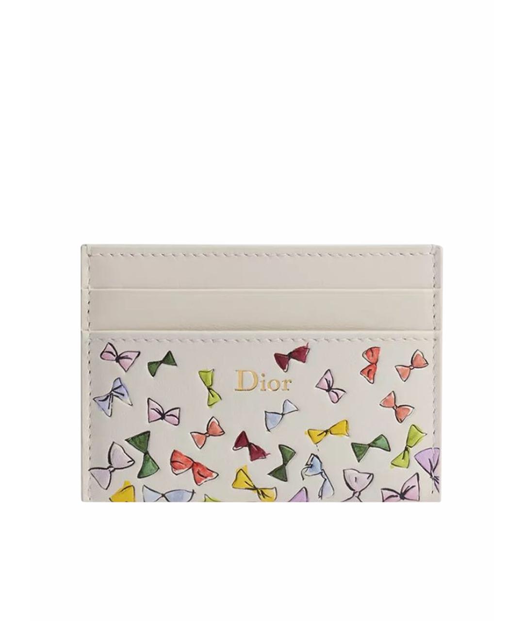 CHRISTIAN DIOR Кожаный кардхолдер, фото 1