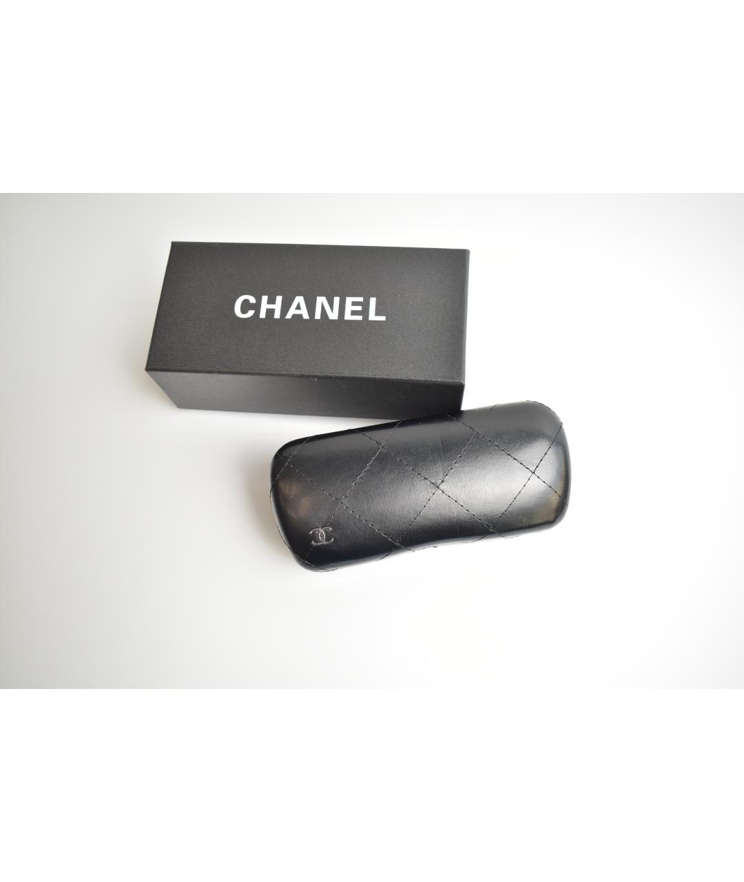 CHANEL Белые солнцезащитные очки, фото 4